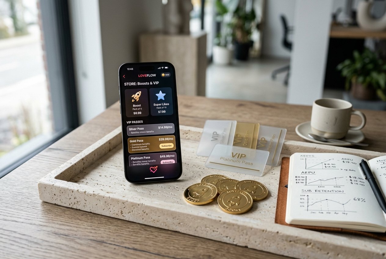 How Dating Apps Make Money: Tiered Subscriptions, Spotlight Boosts, and In-App Purchases Studio Photography