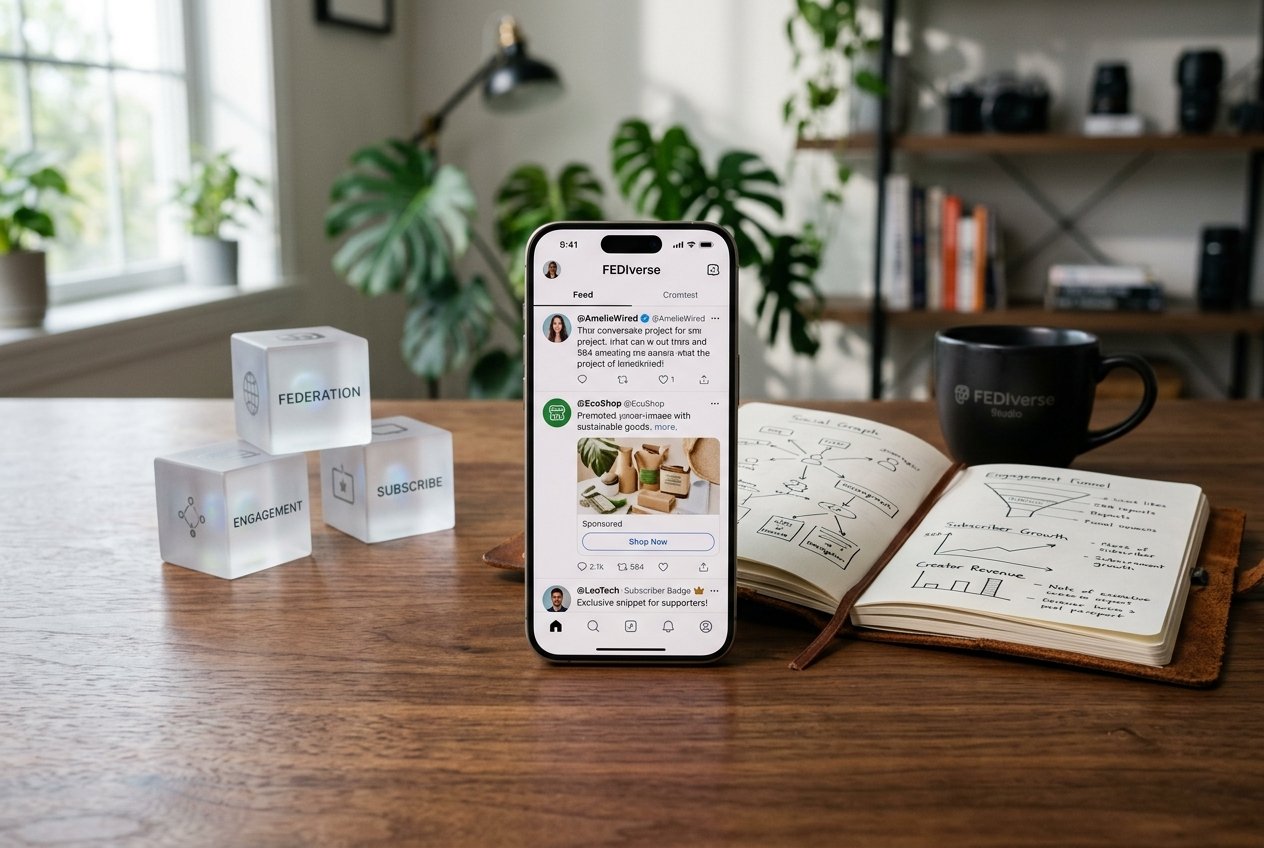How Threads Makes Money: Sponsored Conversation Ads, Creator Badges, and ActivityPub Federation Studio Photography